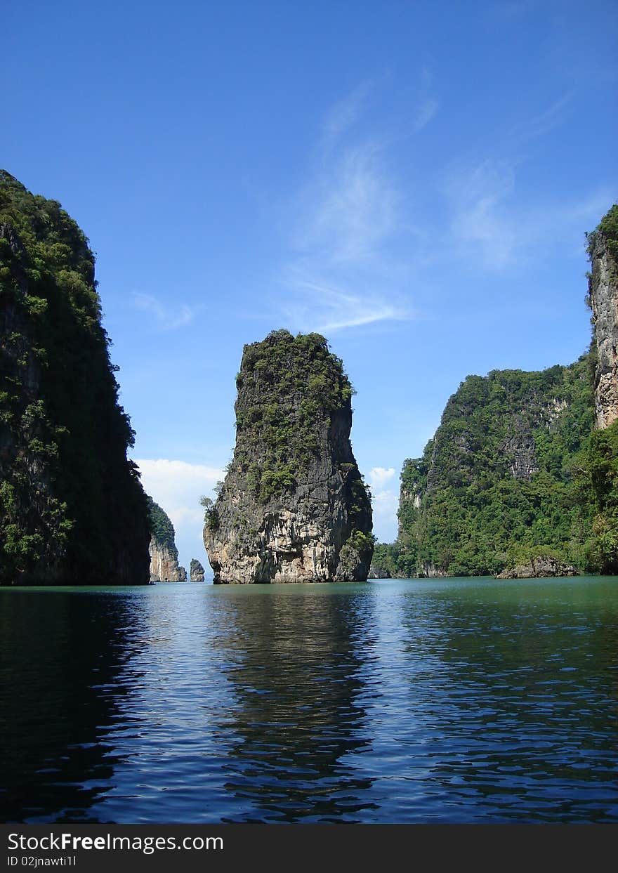 Tapu Island at Phang Nga. Tapu Island at Phang Nga.