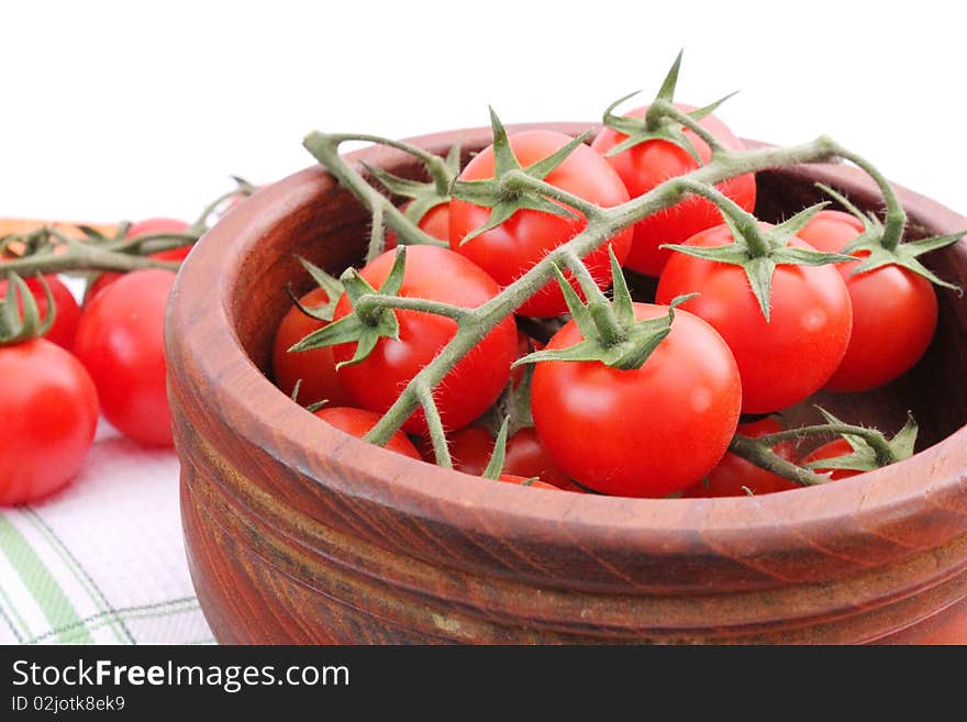 Cherry Tomatoes in a bowl