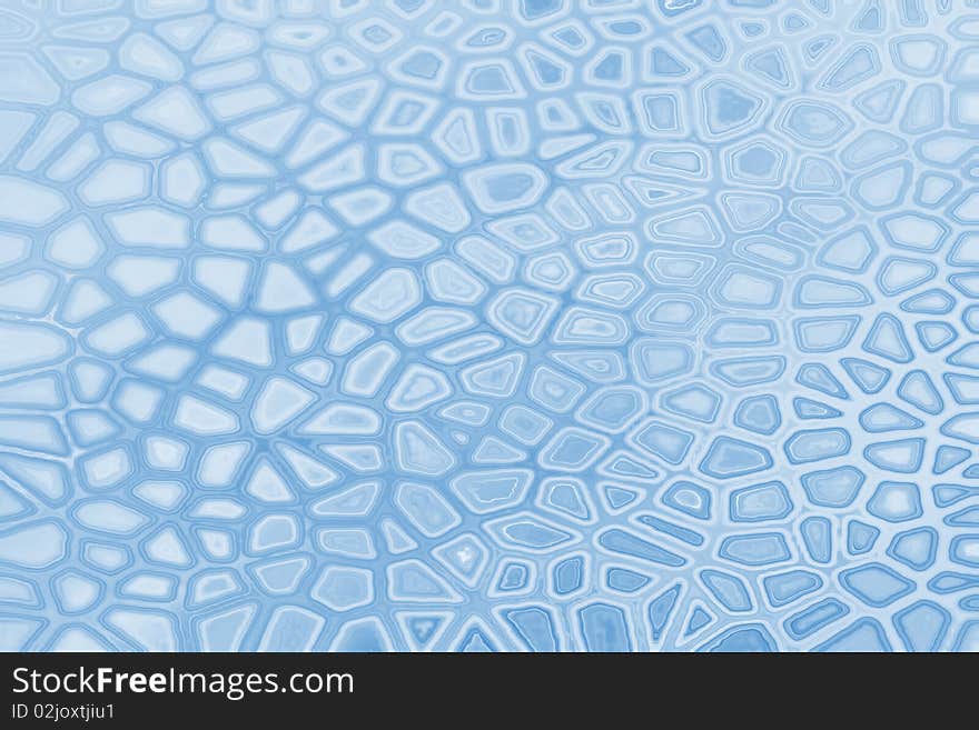 Abstract blue cracked pattern background. Abstract blue cracked pattern background