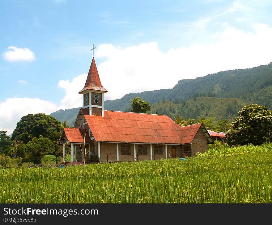 Church on Samosir Island