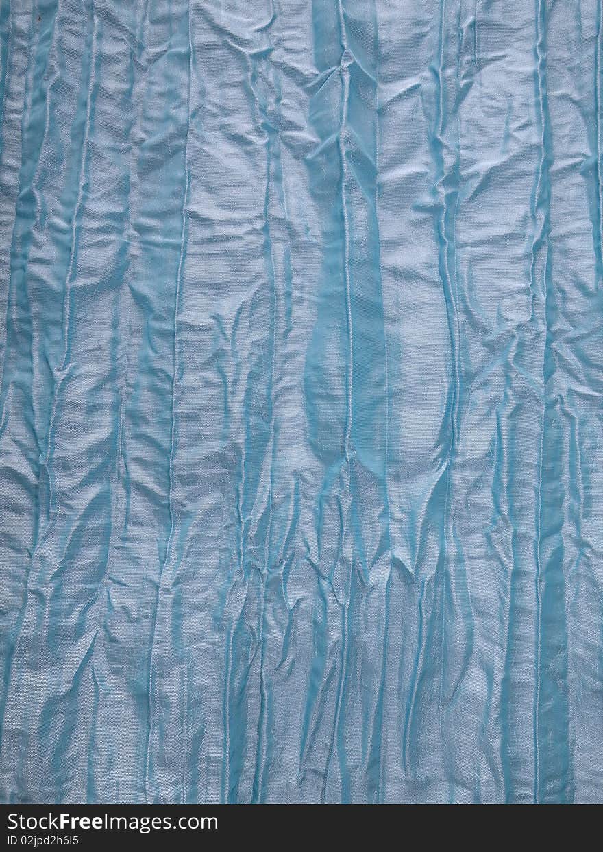 Blue fabric