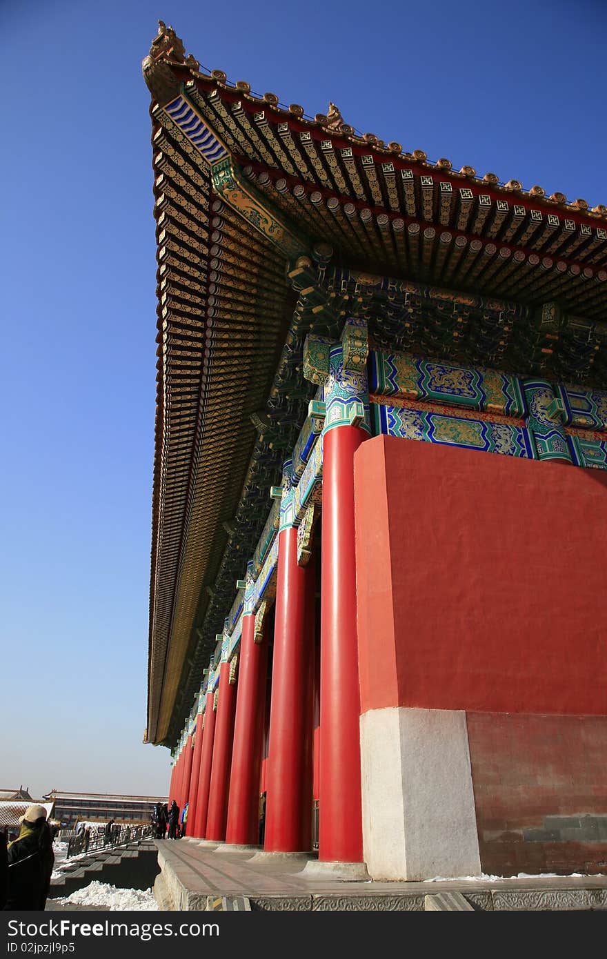 The forbidden City in Beijing, China.