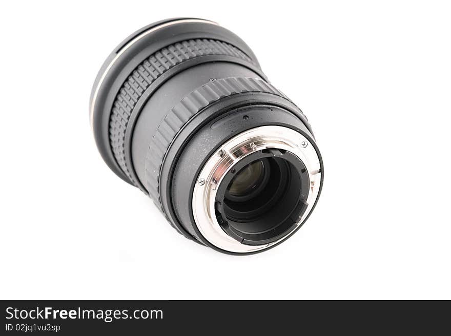 Zoom wide angle lens for slr camera