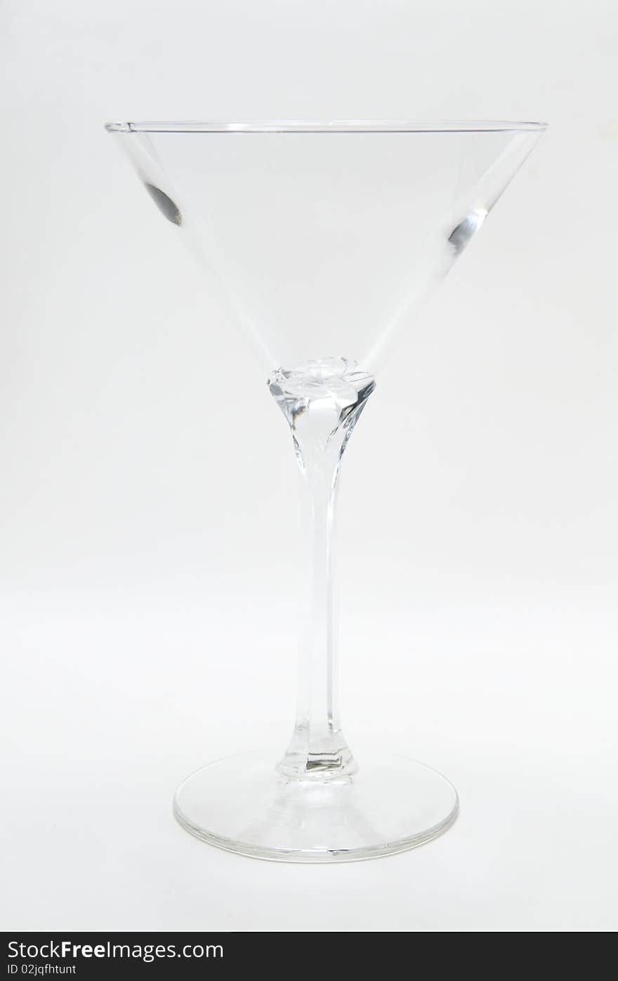 The martini glasses