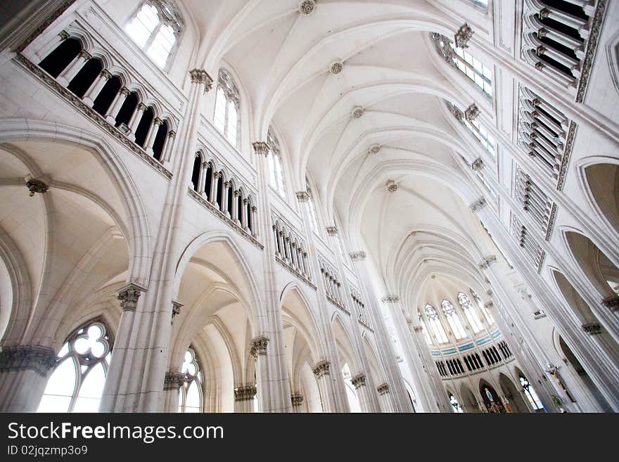 Ceiling in the catholic chirch