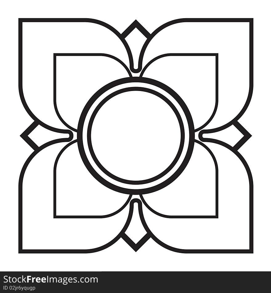 Vector of Lai Thai (Flower)