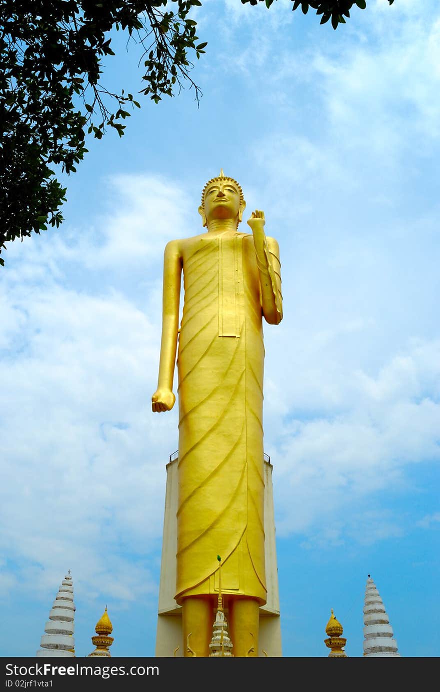 Thai Temple in Roi Et province