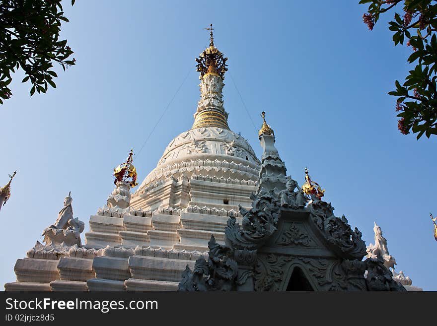 A temple in Chiang Mai