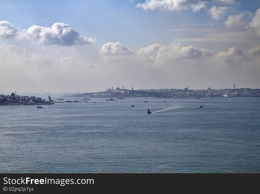 Turkey, Istanbul, view of the city