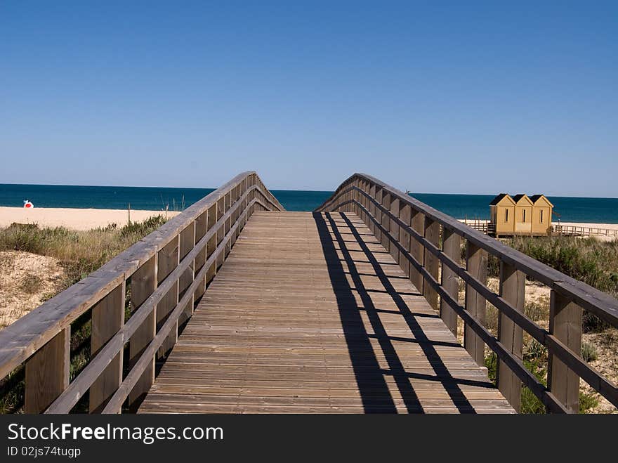 The bridge to ocean