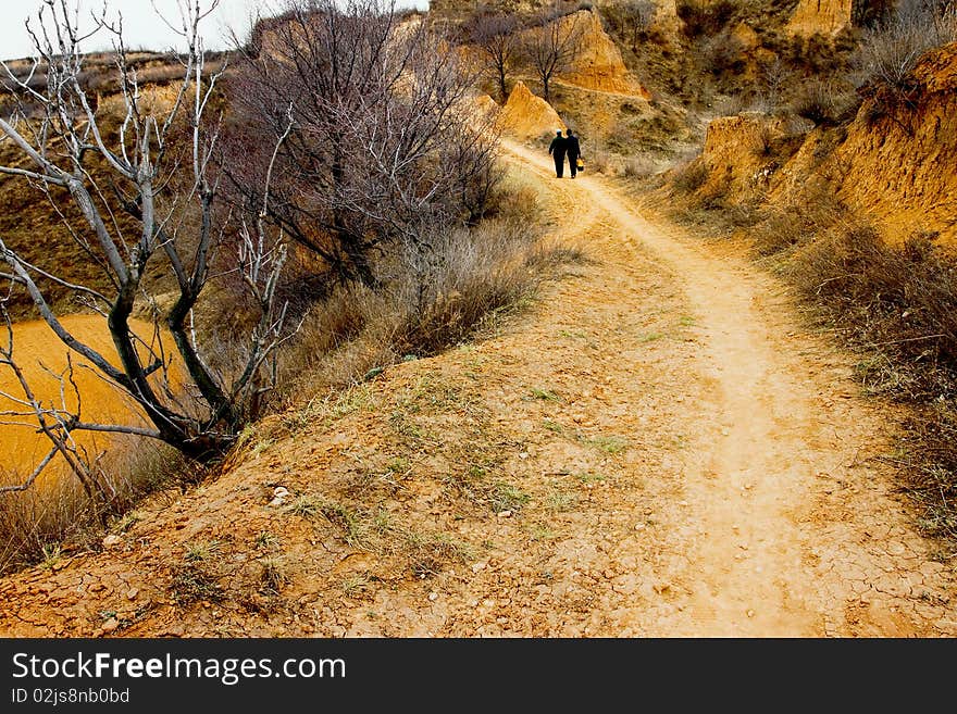 Shanxi Loess Plateau Road