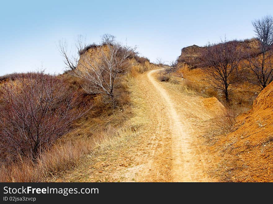 Shanxi Loess Plateau Road