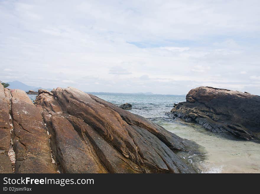 Stone And The Beach