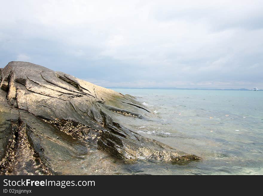 Stone And The Beach