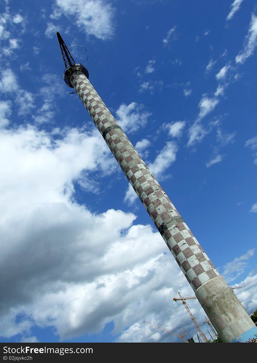 Parachutists tower in National Park, Bucharest