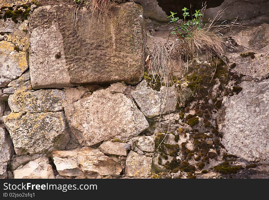 Stone wall