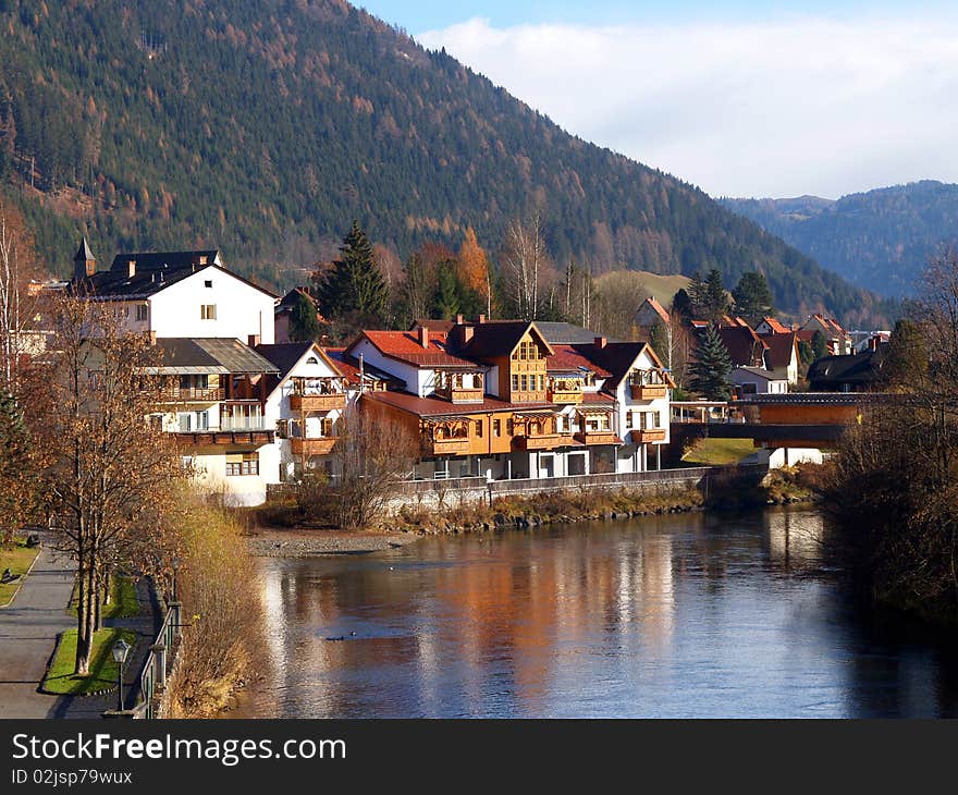 View of Murau,Styria,Austria. View of Murau,Styria,Austria