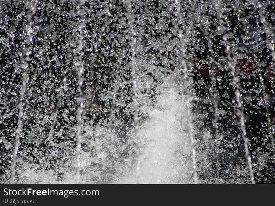 Beauty fountain in Moscow