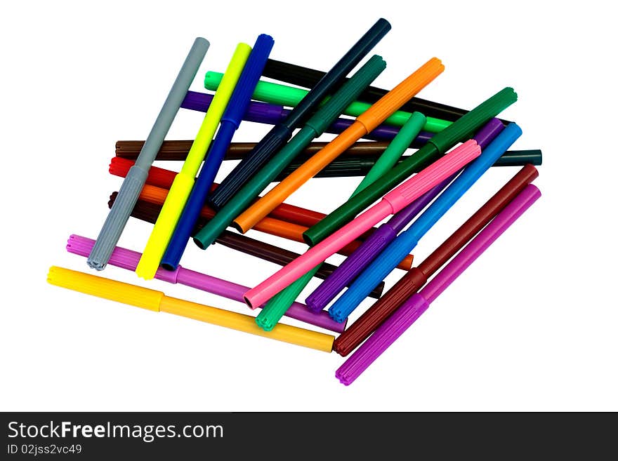 Colorful Felt Pens