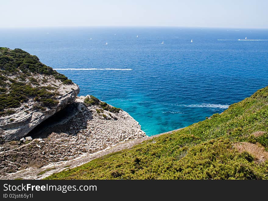 Picture taken in the beautiful french island, in the hearth of mediterranean sea. Picture taken in the beautiful french island, in the hearth of mediterranean sea