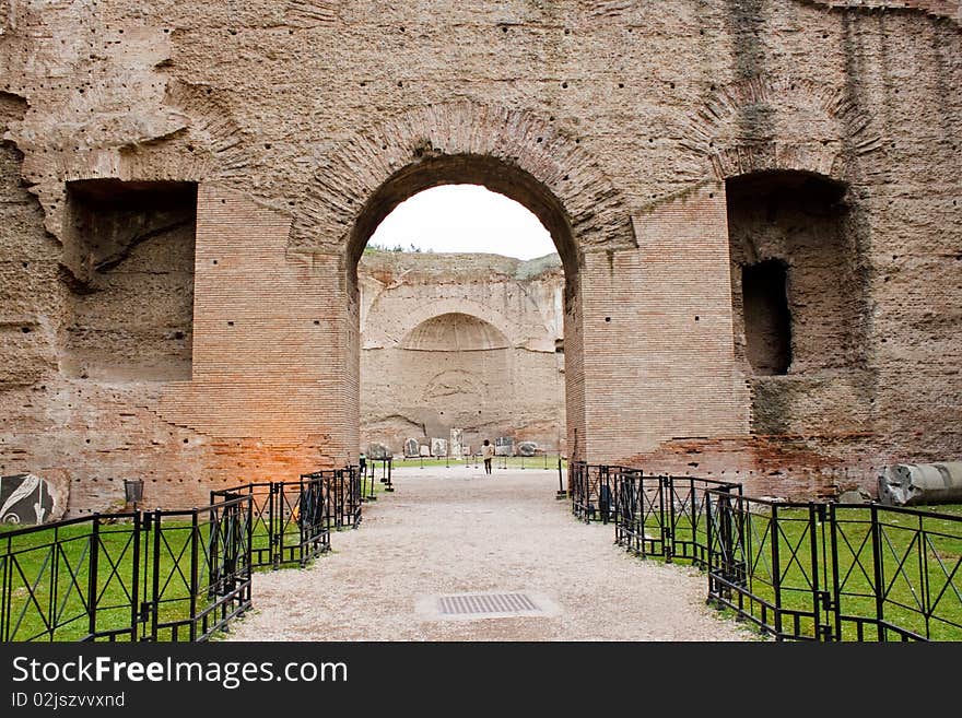 Thermae of Caracalla, Rome Italy