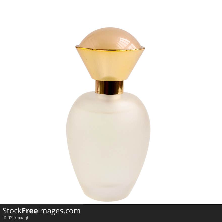 Perfume Bottle on a white background