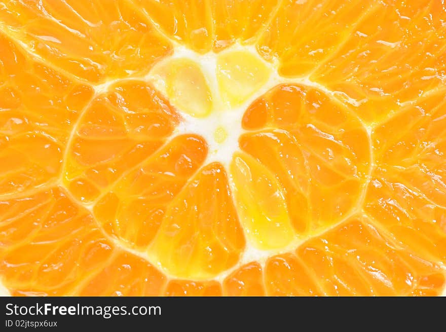 Close-up nature juicy orange background. Close-up nature juicy orange background