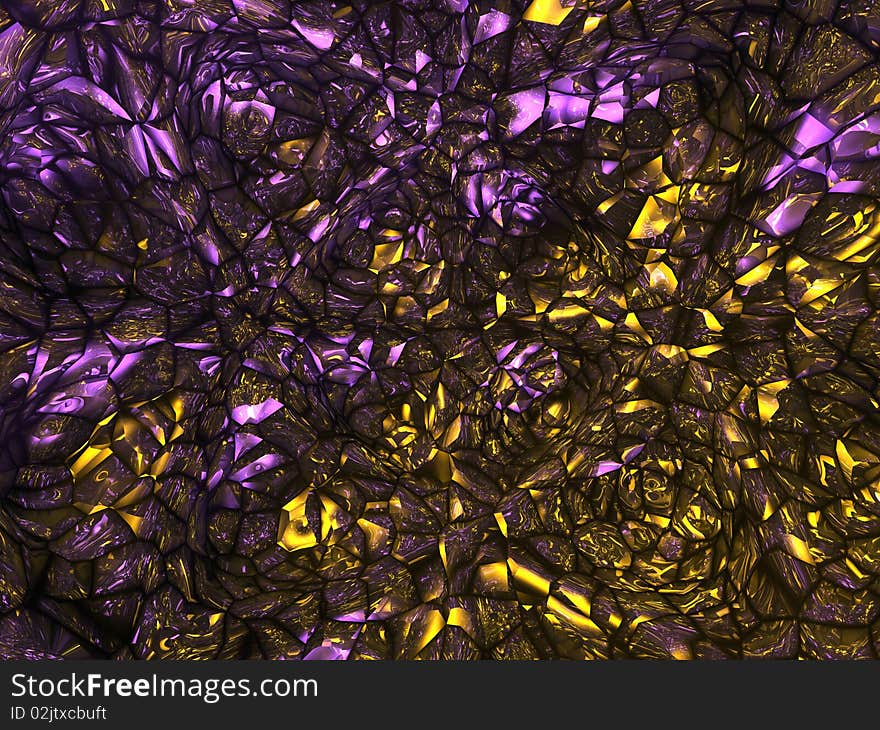 3D rendered abstract background