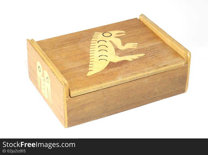 A handmade Ecuadorean box