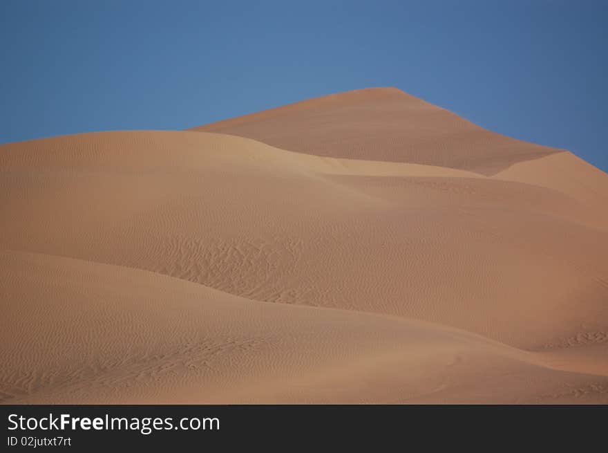 Sand Dunes in the desert. Sand Dunes in the desert