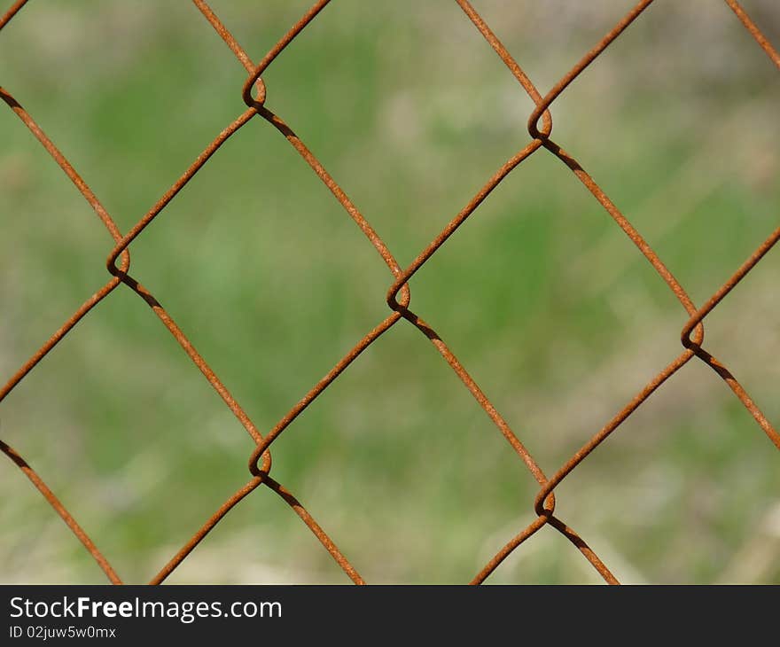 Detail of metal mesh, background