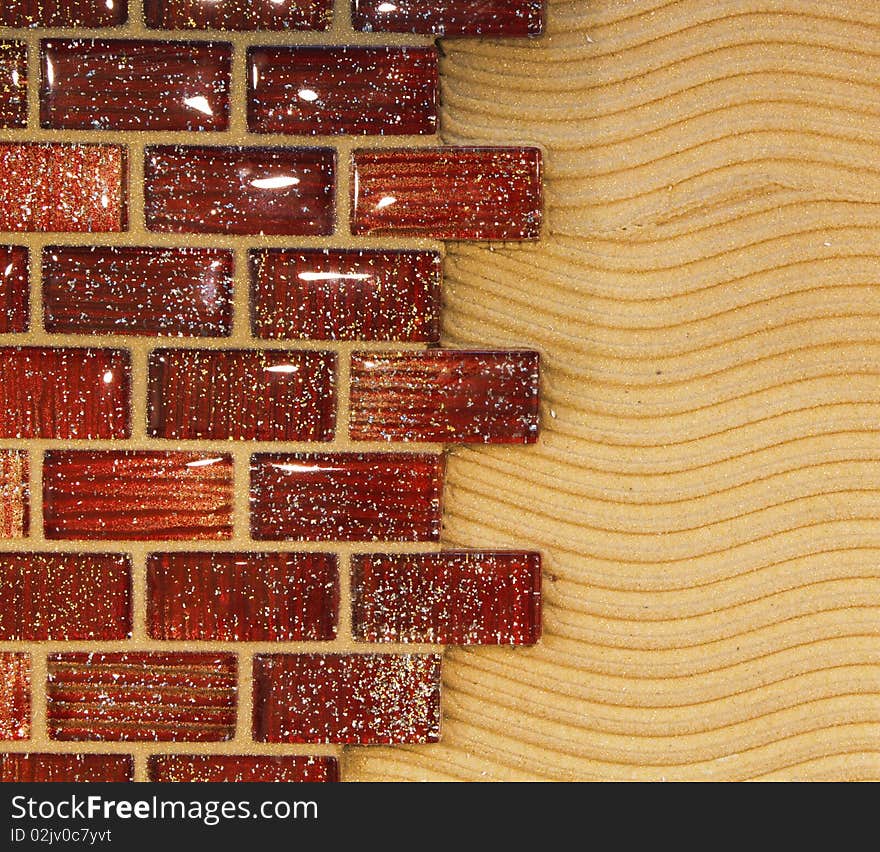 Background texture  mosaic