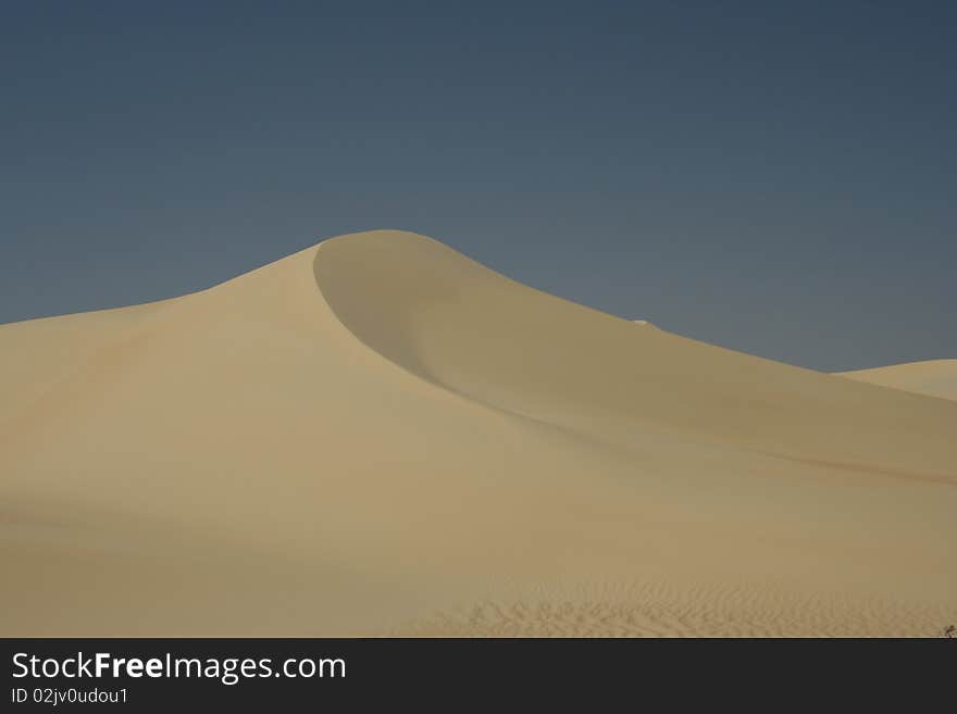 Sand Dune In Egypth