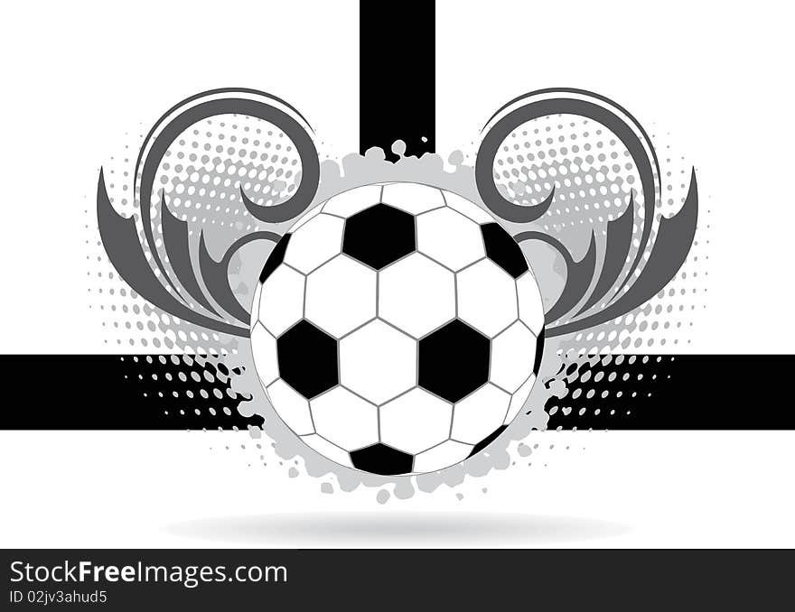 This image is a illustration Abstract halftone football background. This image is a illustration Abstract halftone football background.