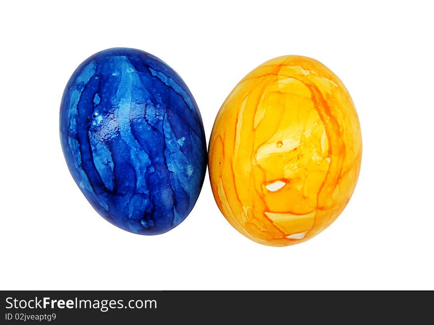 Egg isolated on a white background