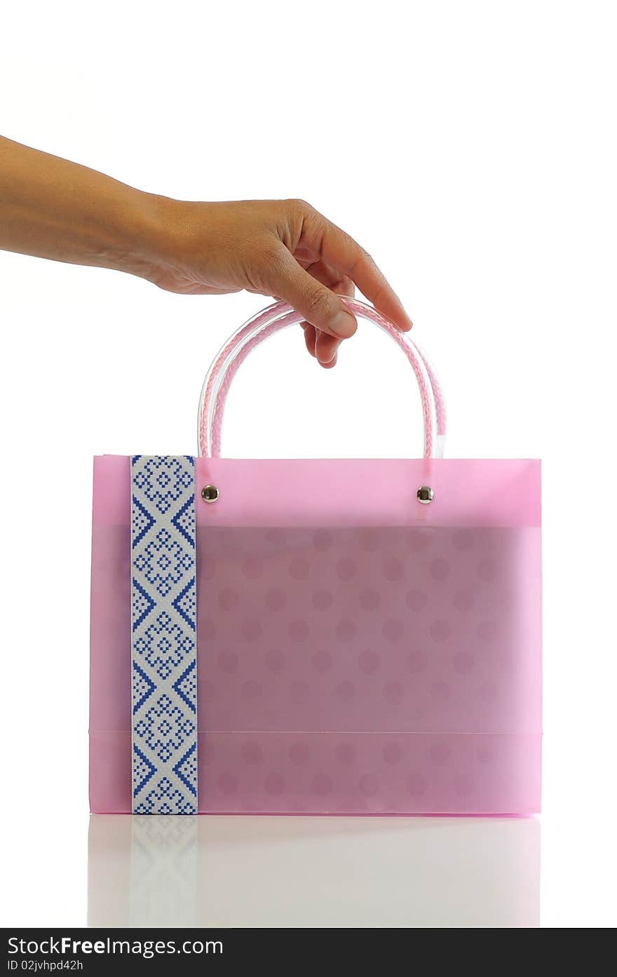 Small pink bag