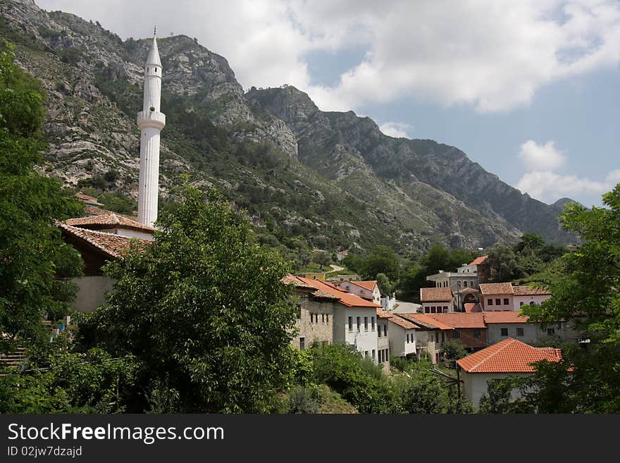 Mosque in the village