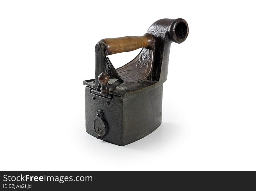 Image of very old iron. Image of very old iron