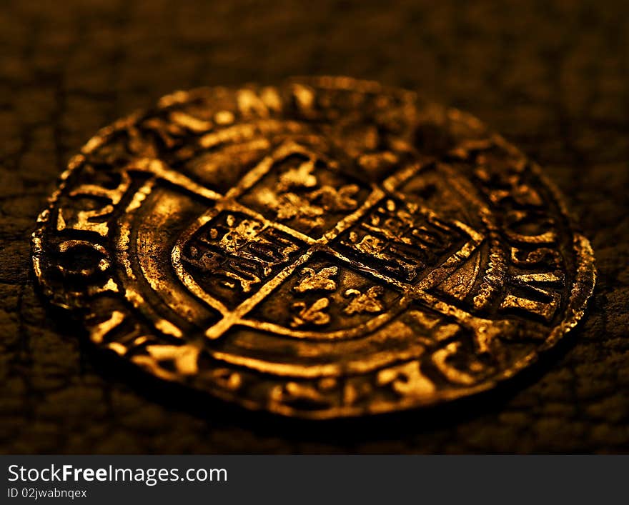 This is a fine example of an Elizabethan groat coin, struck between 1560, and 1561. Photographed against a patch of leather from a sofa, in the early morning light.

Enjoy!!. This is a fine example of an Elizabethan groat coin, struck between 1560, and 1561. Photographed against a patch of leather from a sofa, in the early morning light.

Enjoy!!