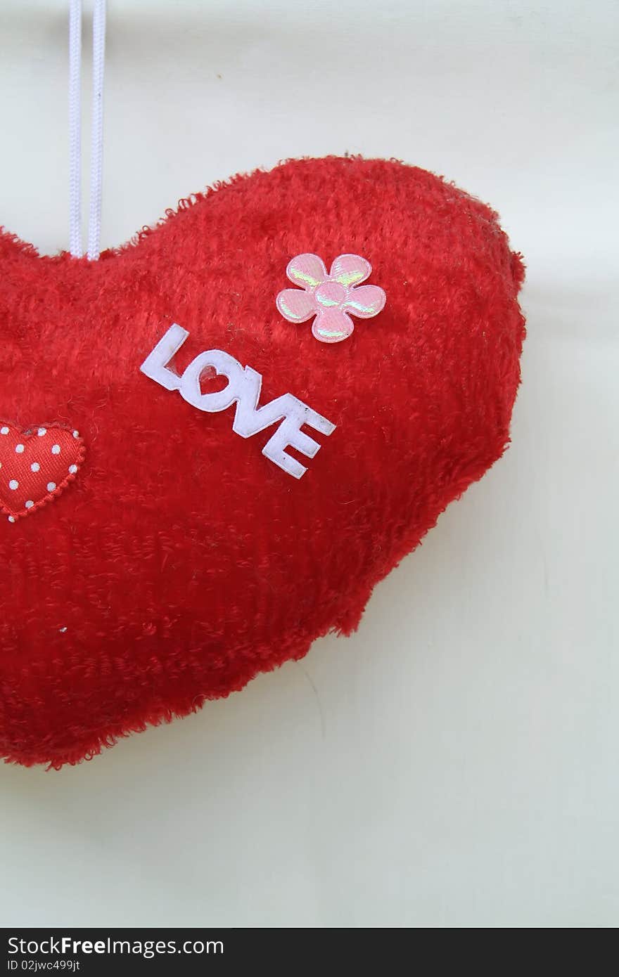 Heart fabric love for blackground