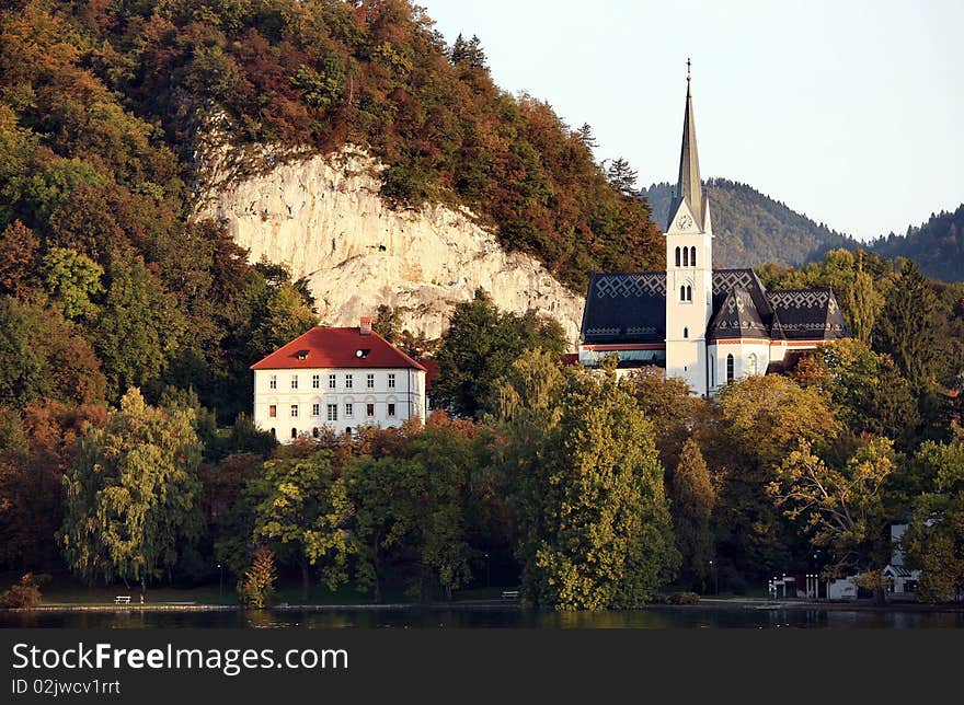 castle,dome,forest,green,tree