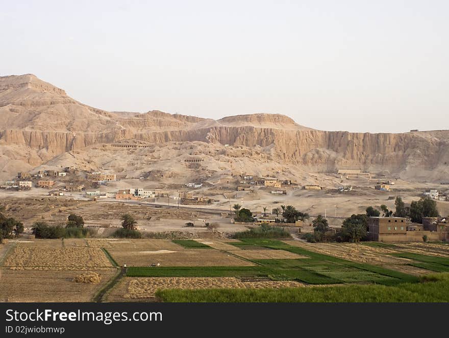 Valley of the Kings from above