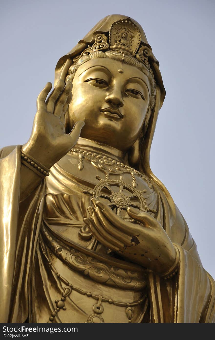 Guanyin,the goddess of mercy. Guanyin,the goddess of mercy.