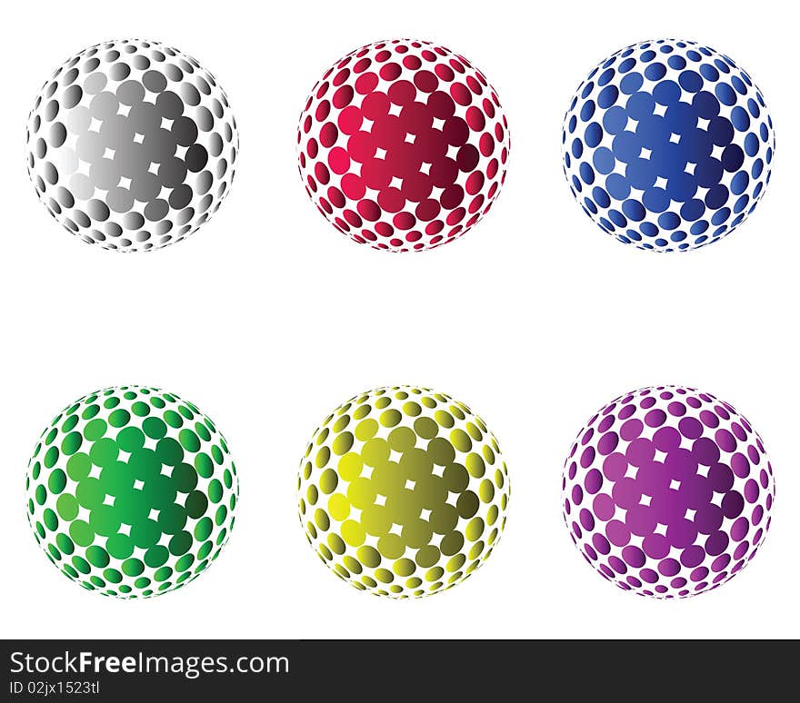 Halftone And Spheres