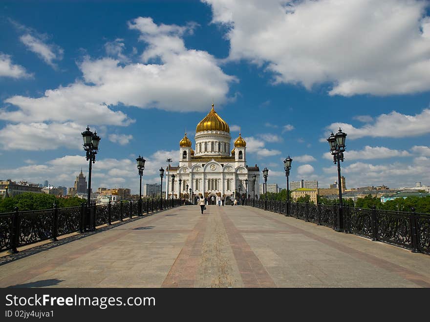 Moscow. Temple of Christ the Savior