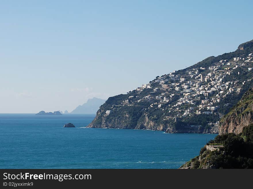 Amalfi coast and Capri