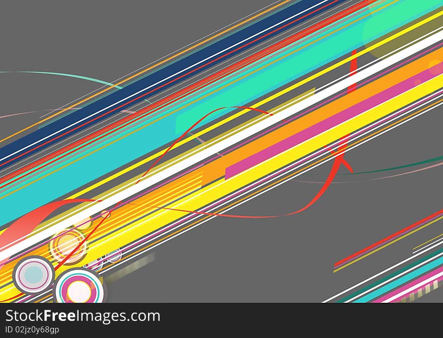 Layered lines and patterns against a gray background creating maximum movement for your project. Layered lines and patterns against a gray background creating maximum movement for your project.