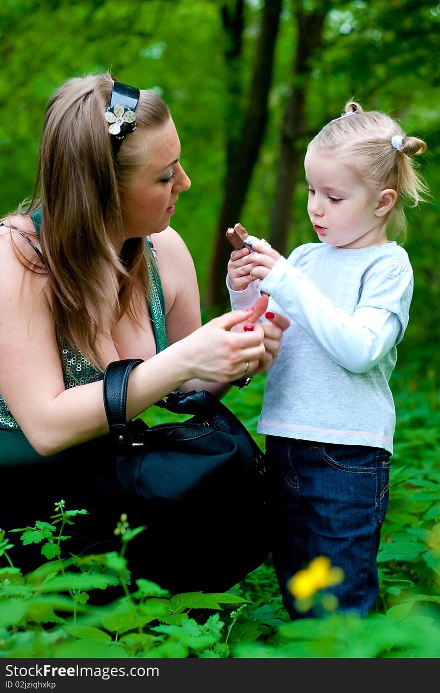 Mother and daugher