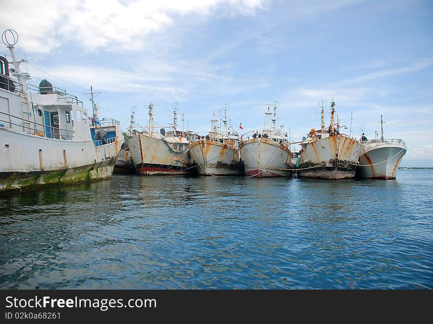 Fishing schooners