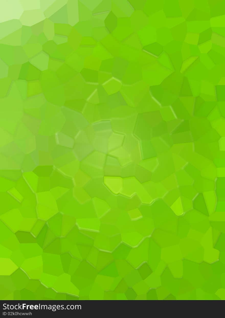 Green pieces